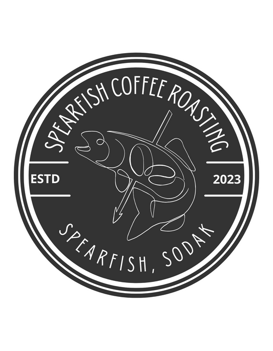 Spearfish Coffee Roasters Custom Stickers!