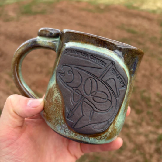 Handmade Spearfish Coffee Roasters Mug