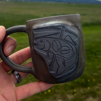 Handmade Spearfish Coffee Roasters Mug